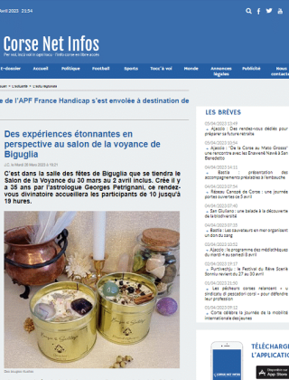 Bougie & Sortilège - Corse Net Infos